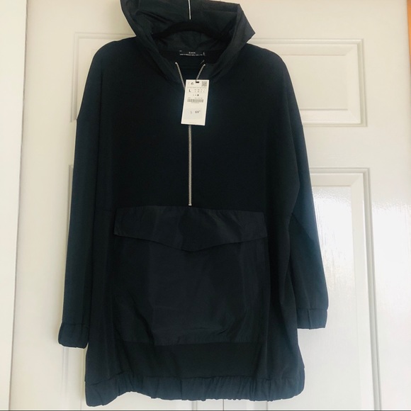 Zara hoodie / long / never worn with tags